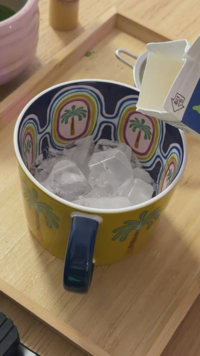 Electric Coast 棕櫚樹馬克杯